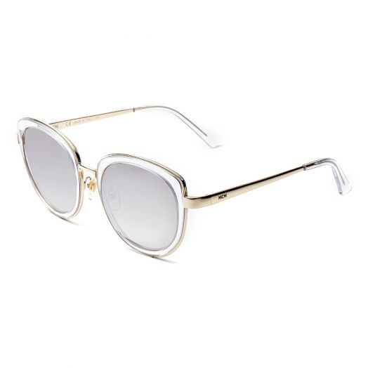 MCM SUNGLASSES - 109SK-Clear Frame With Silver Lens