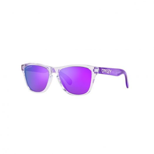 OAKLEY SUNGLASSES - FROGSKINS XXS 9009-Clear/Purple