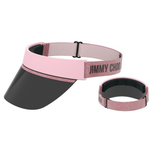 JIMMY CHOO 遮陽帽 - 粉紅色