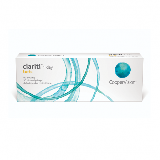 Cooper Vision Clariti 1 day Toric 8.6 Contact Lens