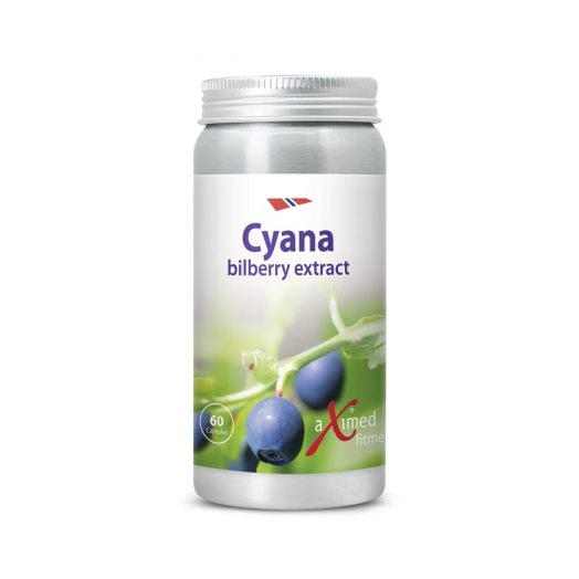 Norway aXimed Cyana Bilberry Extract 60 capsules