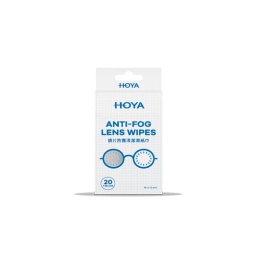 Hoya Anti-fog Lens Wipes 20's