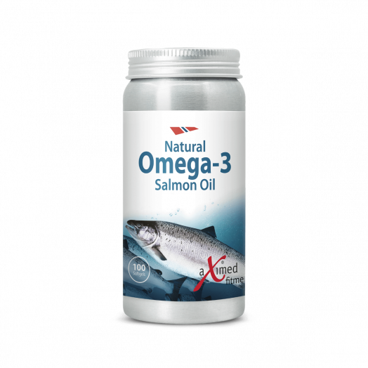 挪威阿斯麥 aXimed 天然奧米加-3三文魚油 (100粒)