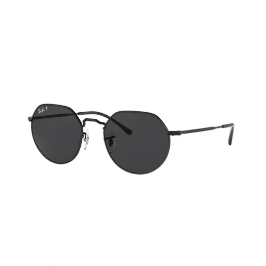 Ray Ban JACK Sunglasses SRA1-3565 Black Frame With Gray Lens RB3565 002/48 53-26
