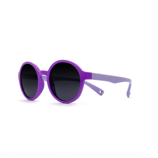 88 KIDS Polarized UV Protection Round Sunglasses SKS-1903-Purple