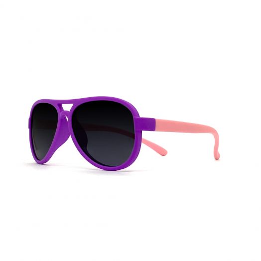 88 KIDS Polarized UV Protection Aviator Sunglasses SKS-1905-Purple