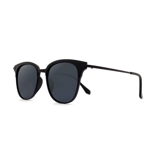 MyOB Stylish Sunglasses SMYB-1904A-Black Frame With Gray Lens