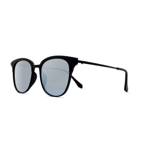 MyOB Stylish Sunglasses SMYB-1904A-Black Frame With Blue Lens
