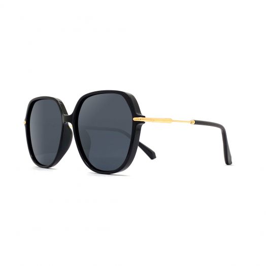 MyOB Stylish Sunglasses SMYB-1906A-Black Frame With Gray Lens