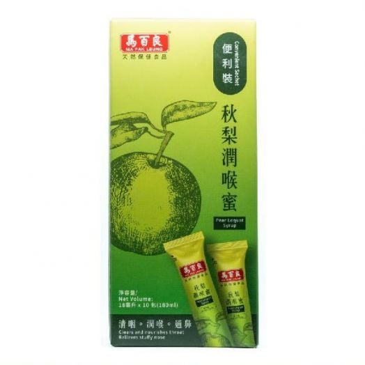Ma Pak Leung Pear Loquat Syrup 180ml (Convenient sachet)