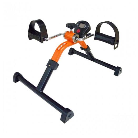 AIDAPT Pedal Exerciser with Digital Meter- Orange