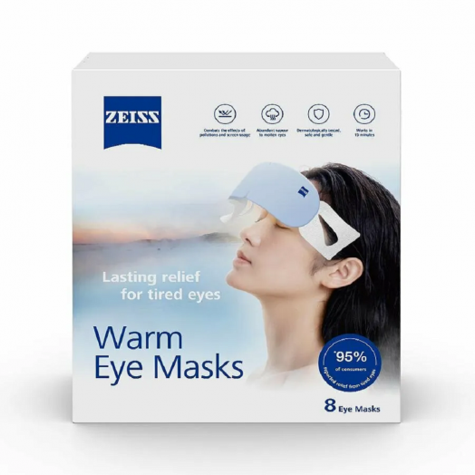 ZEISS 蔡司蒸氣眼罩 8片裝